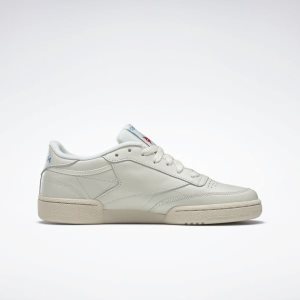 Reebok Club C 85 Vintage Turnschuhe Damen - Weiß/Blau/Rot - DE 132-UON